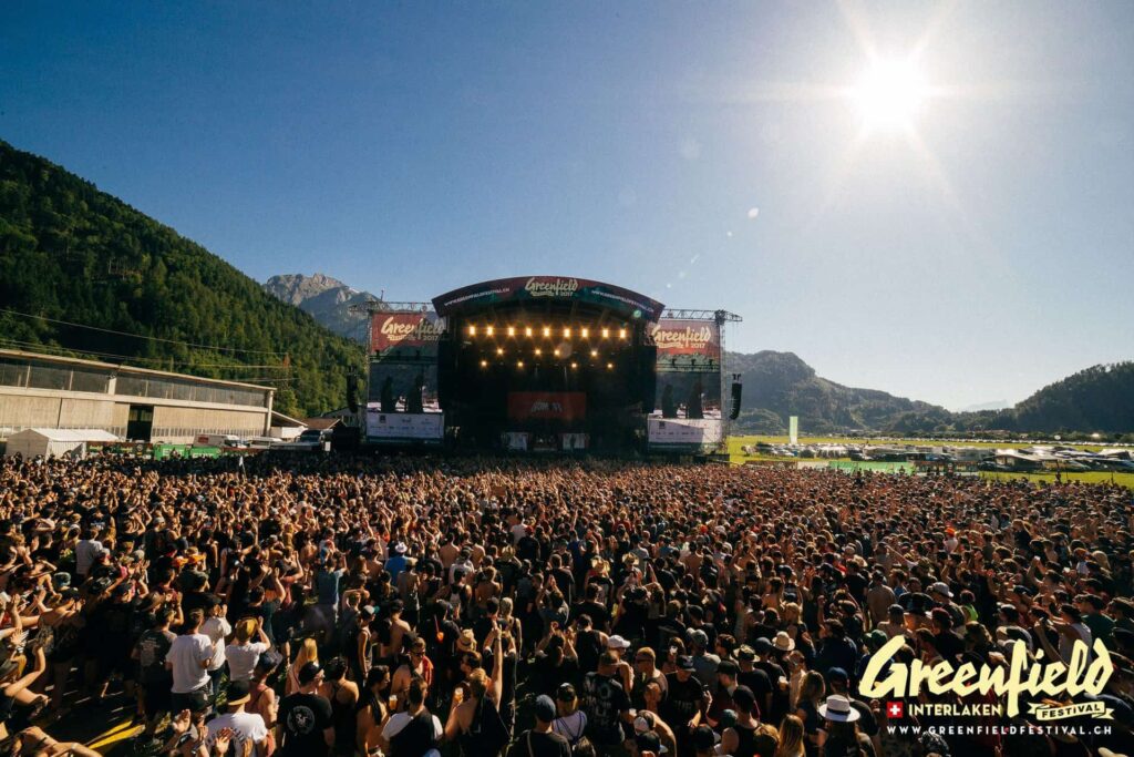 Los mejores festivales de música de Interlaken 2 Greenfield festival