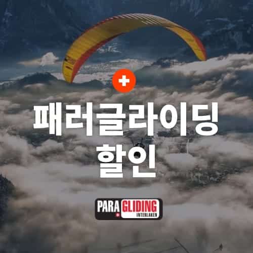 인터라켄 패러글라이딩 예약 가격 및 할인방법 / 스위스 겨울 여행 1 인터라켄 패러글라이딩 예약 가격 및 할인방법 스위스 겨울 여행