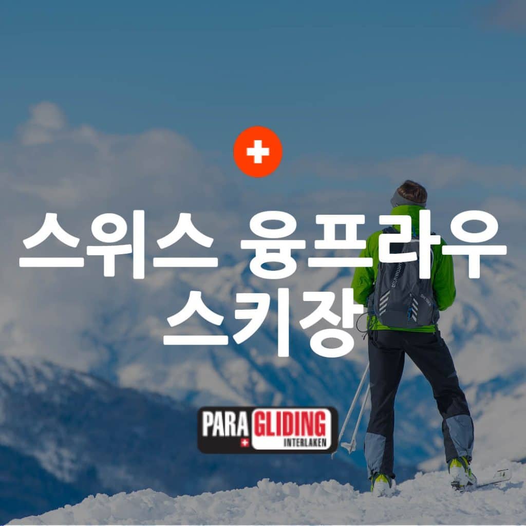 스위스 인터라켄 융프라우 스키장 개장 안내 및 추천 슬로프