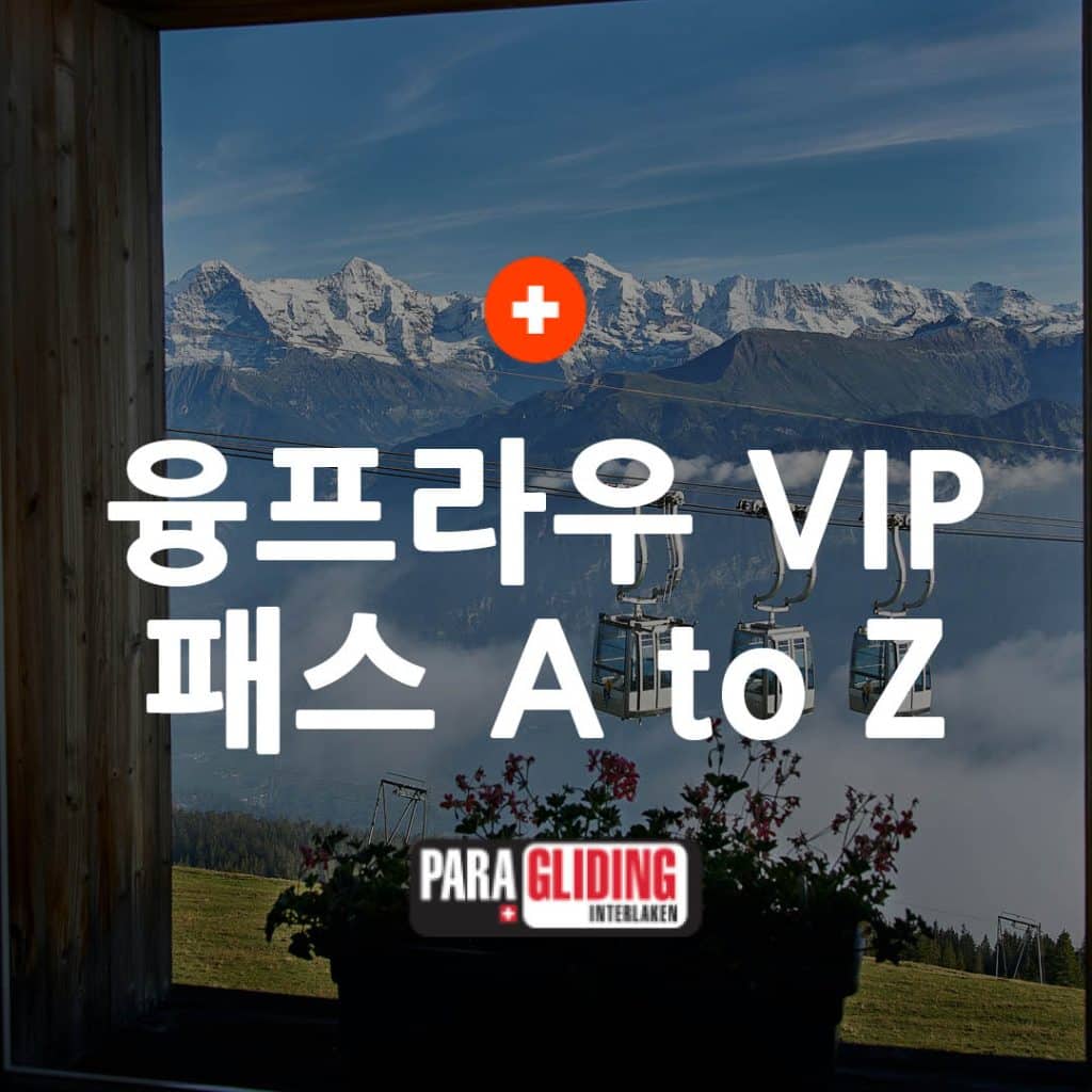 스위스 겨울여행 꿀템 총정리 융프라우 VIP패스 A to Z 13