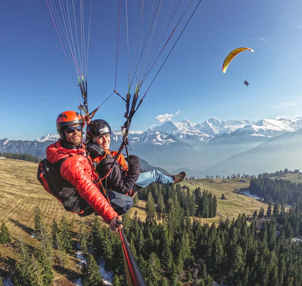 La mejor empresa de Paragliding Interlaken
