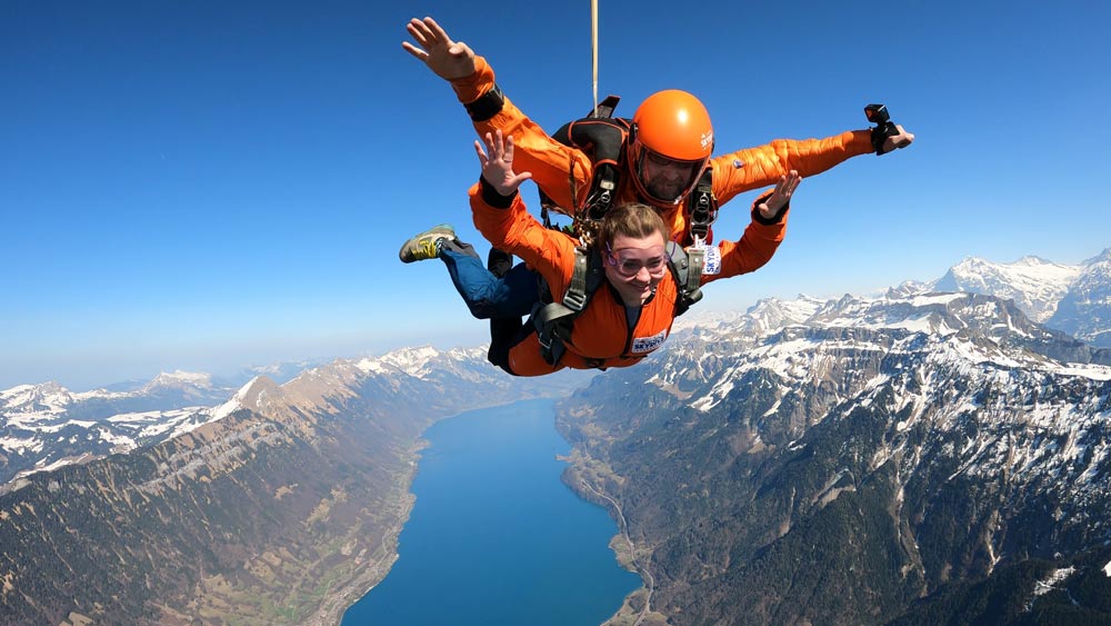 Skydiving Svizzera a Interlaken