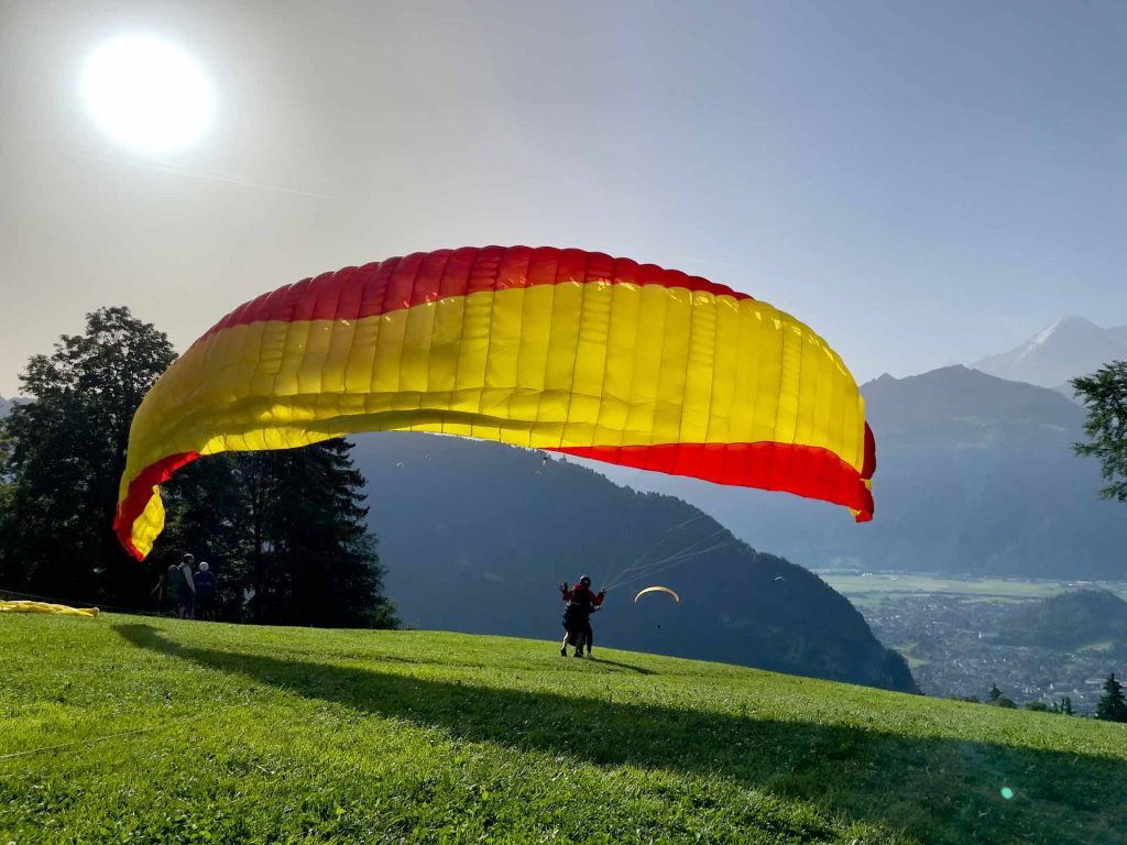 despegue Paragliding Interlaken