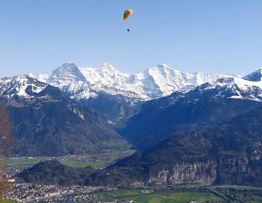Si può andare in parapendio? 9 Parapendio nelle Alpi svizzere