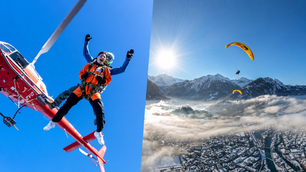Ultimate Adventure Saver Winter 1 Ultimate Adnveture Saver Winter Paragliding and Skydiving